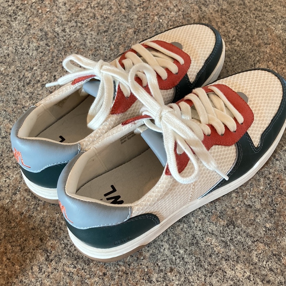 Madewell Size 8 Colorblock Sneakers Worn once